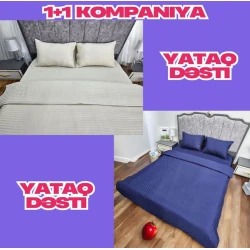 Yataq dəsti Narlı DD-004, mələfə 230х240 sm, yorğan üzü 200x220 sm, yastıq üzü 50x70 sm 2 əd