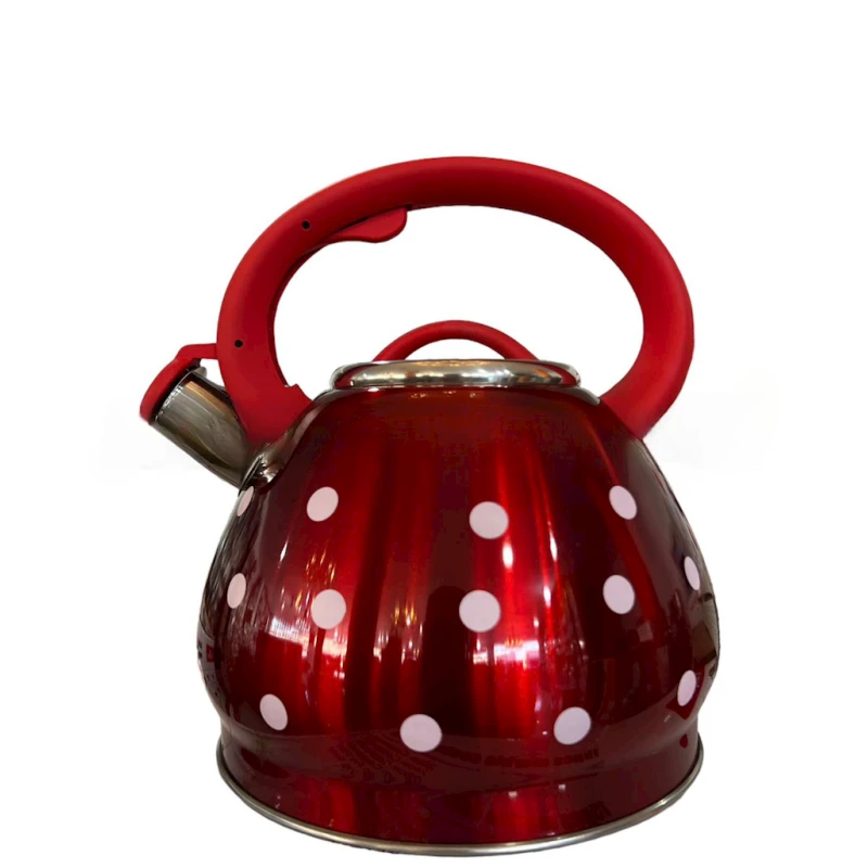 Çaydan 00030, 3 l, paslanmayan polad, qırmızı