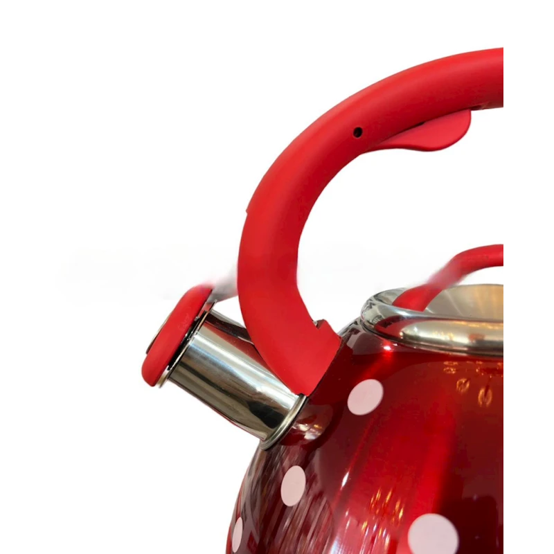 Çaydan 00030, 3 l, paslanmayan polad, qırmızı