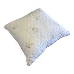 Подушка Pima Cotton SHA-0000108 классическая, 70х70 см, бамбуковое волокно/синтепон, белый