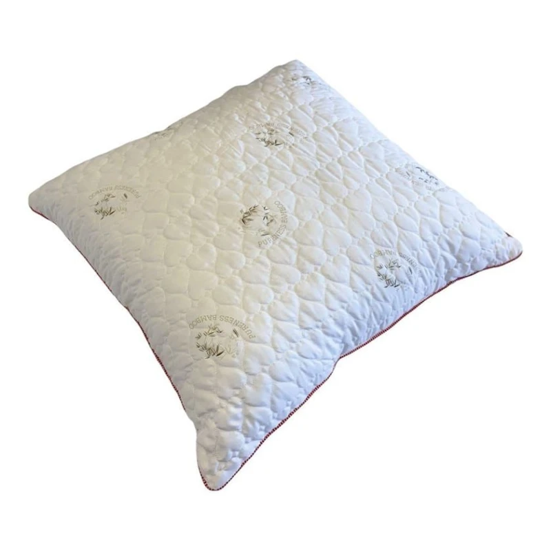 Подушка Pima Cotton SHA-0000108 классическая, 70х70 см, бамбуковое волокно/синтепон, белый
