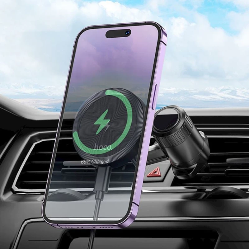 Автомобильный держатель Hoco HW6 Black Автомобильный держатель Hoco HW6 Black