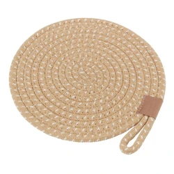 Подставка под горячее JYSK Maksen, 29 см, светло-коричневая Подставка под горячее JYSK Maksen, 29 см, светло-коричневая