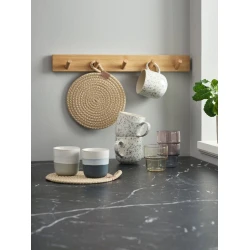 Подставка под горячее JYSK Maksen, 29 см, светло-коричневая Подставка под горячее JYSK Maksen, 29 см, светло-коричневая