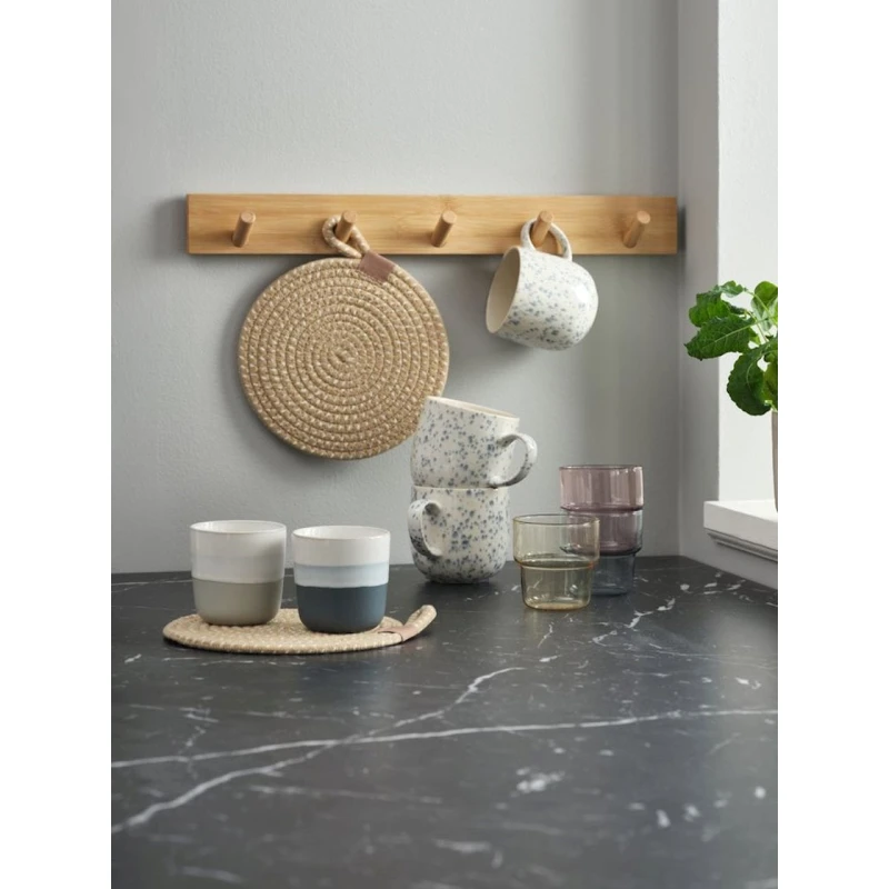 Подставка под горячее JYSK Maksen, 29 см, светло-коричневая Подставка под горячее JYSK Maksen, 29 см, светло-коричневая