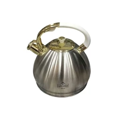 Чайник RH105, сталь, серебристый/белый, 4.5 л Чайник RH105, сталь, серебристый/белый, 4.5 л