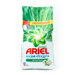 Стиральный порошок Ariel White Rose, для белого белья, автомат, 9 кг