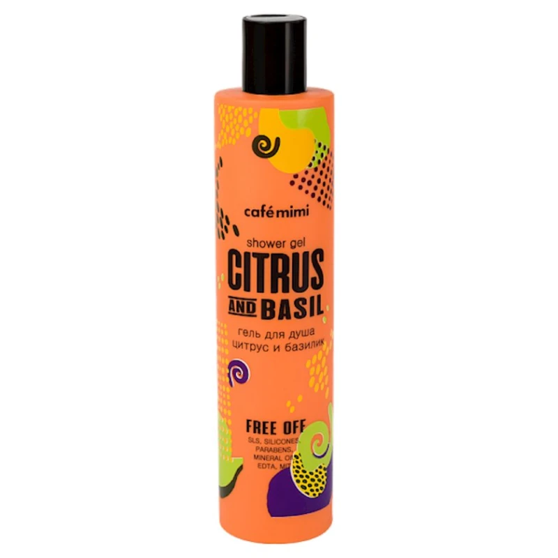 Гель для душа Cafe Mimi цитрус и базилик