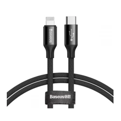 Кабель Baseus Yiven Series Type-C to iP Cable 2A Black