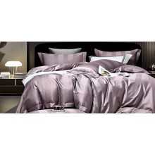 Yataq dəsti Maison Dor homestore_vm640, yorğan üzü 200x220 sm, mələfə 240x260 sm, yastıq üzü (2 əd) 50x70 sm, ikinəfərlik, satin, bənövşəyi