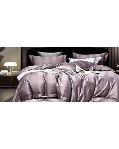 Yataq dəsti Maison Dor homestore_vm640, yorğan üzü 200x220 sm, mələfə 240x260 sm, yastıq üzü (2 əd) 50x70 sm, ikinəfərlik, satin, bənövşəyi
