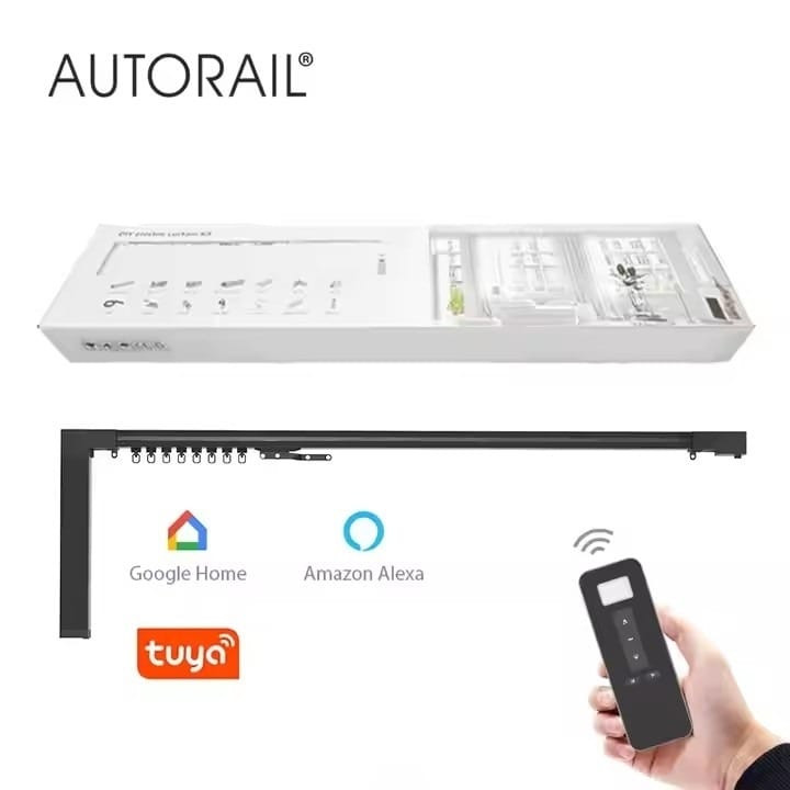 Умная электрическая штора Tuya с Wi-Fi, 2,2 м Умная электрическая штора Tuya с Wi-Fi, 2,2 м