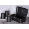 Хлебница с набором емкостей Berlinger Haus Black Rose Collection BH-6753, 7 предметов, нержавеющая сталь, черная