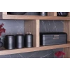 Хлебница с набором емкостей Berlinger Haus Black Rose Collection BH-6753, 7 предметов, нержавеющая сталь, черная