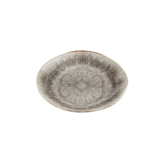 Тарелка Porland Stoneware Iris, круглая, 28 см, коричневая Тарелка Porland Stoneware Iris, круглая, 28 см, коричневая