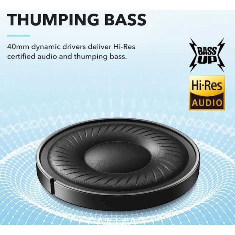 Simsiz qulaqlıq Anker Soundcore Q20i Blue (A3004H31) Simsiz qulaqlıq Anker Soundcore Q20i Blue (A3004H31)