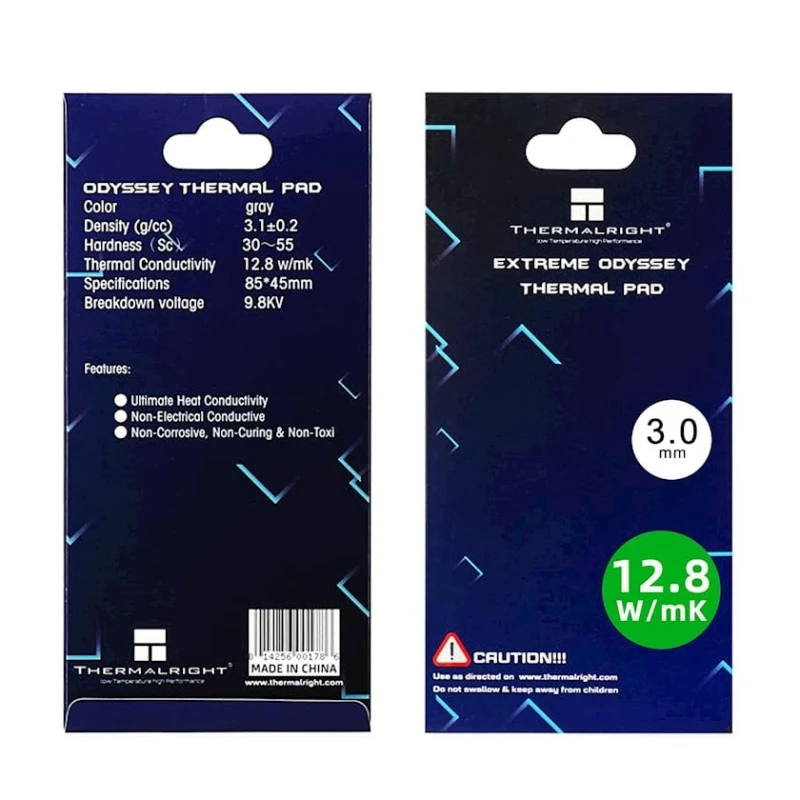 Термопрокладка Thermalright Thermal Pad 3мм 12.8 W/mK Термопрокладка Thermalright Thermal Pad 3мм 12.8 W/mK