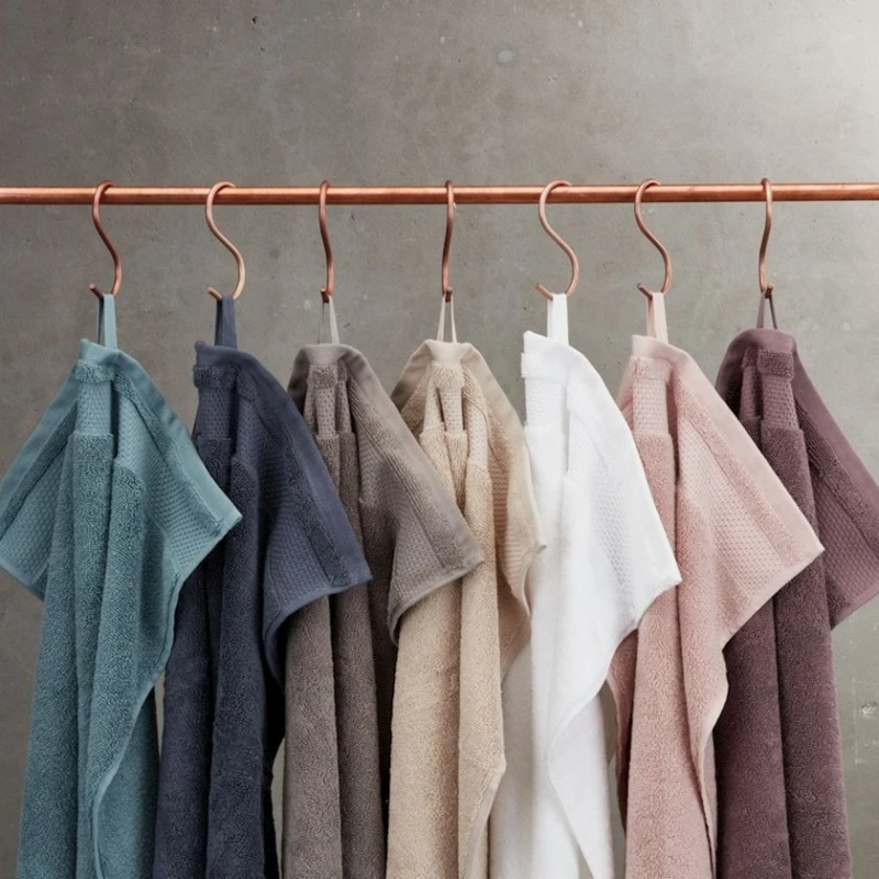 Полотенце для рук JYSK Nora By Kronborg, 50x100 см, хлопок, розовый