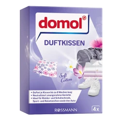 Ароматизатор для текстиля domol Soft Cotton, 4 шт