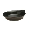 Форма для запекания Porland 04ALM001603, фарфор, черная, 14 см