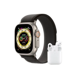 Умные часы Oteeto TU96 Smart Duo whith Earbuds Black