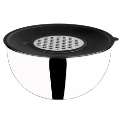 Набор чаш для смешивания Leggno Pratico, 9 шт, пластик/полипропилен, белый/черный Набор чаш для смешивания Leggno Pratico, 9 шт, пластик/полипропилен, белый/черный