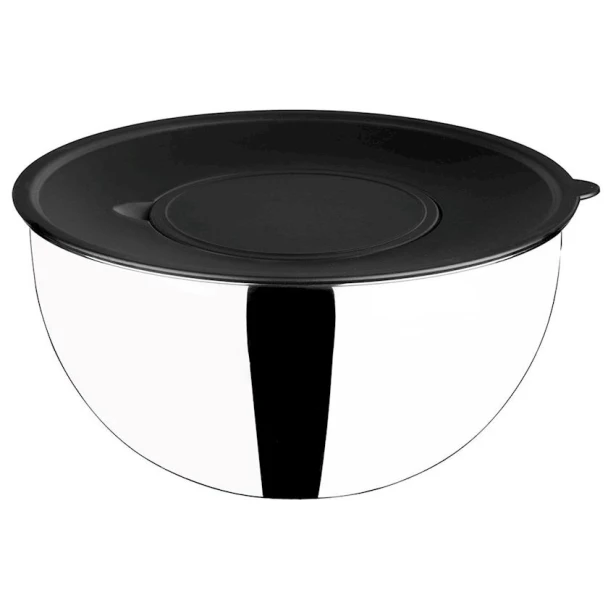 Набор чаш для смешивания Leggno Pratico, 9 шт, пластик/полипропилен, белый/черный Набор чаш для смешивания Leggno Pratico, 9 шт, пластик/полипропилен, белый/черный