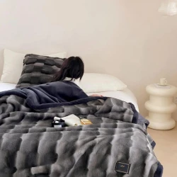 Плед-покрывало MiraNova Chinchilla 452, серый, 200x230 см