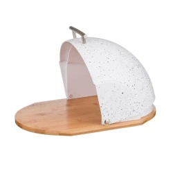 Хлебница HausRoland 20x26x36 см, бамбук/пластик, белый/коричневый Хлебница HausRoland 20x26x36 см, бамбук/пластик, белый/коричневый