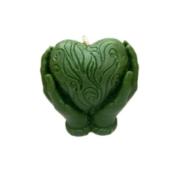 Ароматическая свеча Флердоранжевая sham_060, соевый воск, 8x8 см