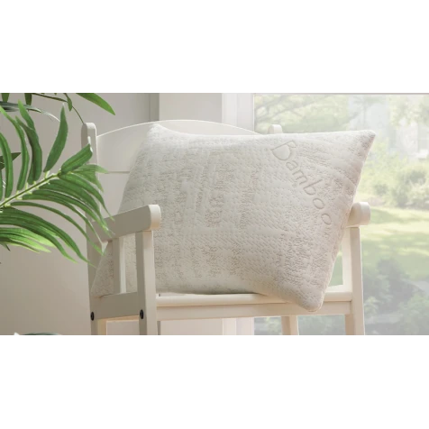 Детская подушка Yataş Bambu, 35x45 см, бамбук, бежевая Детская подушка Yataş Bambu, 35x45 см, бамбук, бежевая