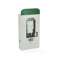 Сетевое зарядное устройство PZX P21 Charger with Cable Type-C, Белый