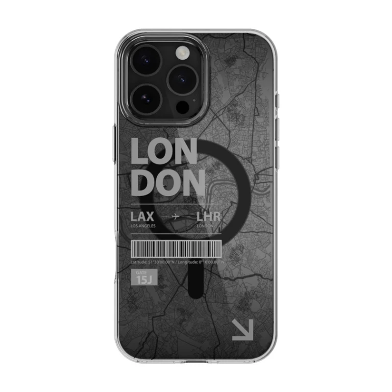 Чехол Mageasy Urban M 3D для Apple iPhone 16 Pro Max London Чехол Mageasy Urban M 3D для Apple iPhone 16 Pro Max London