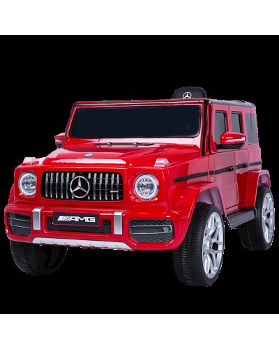 Uşaq elektrik avtomobili Mercedes Galendewagen S-306, qırmızı