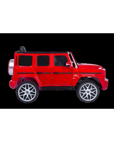 Uşaq elektrik avtomobili Mercedes Galendewagen S-306, qırmızı