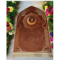 Коврик для намаза 5102027, коричневый