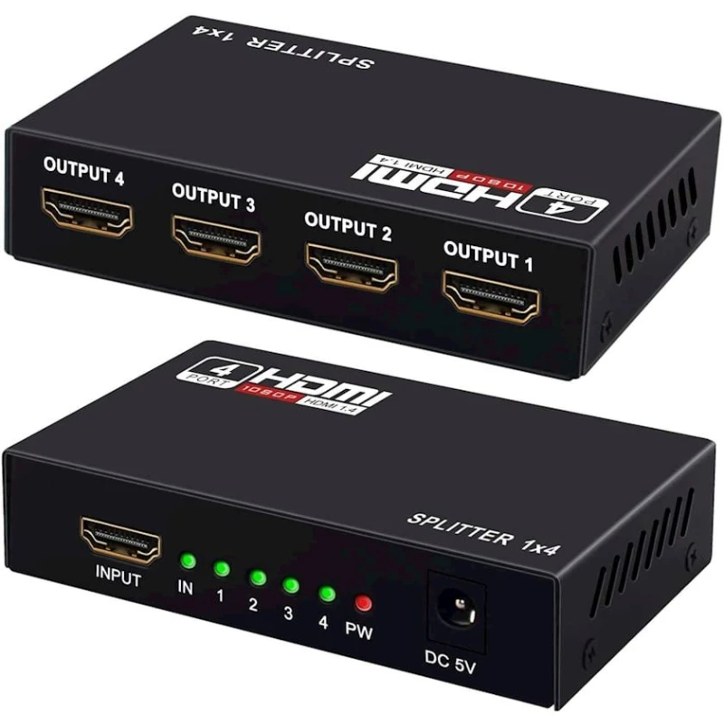Splitter Microware HDMI 1x4