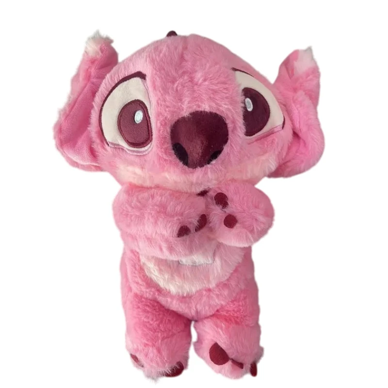 Yumşaq oyuncaq NS-3536, nəfəs alan, musiqili, çəhrayı