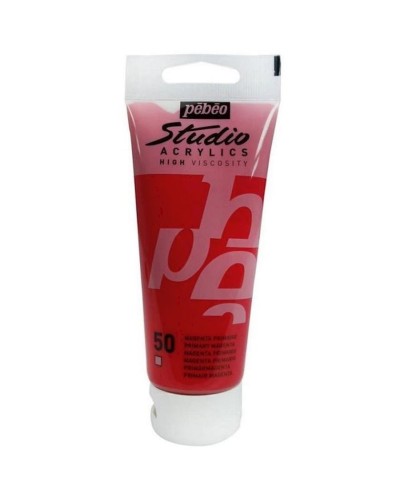 Akril boya Pebeo Studio Acrylics Primary Magenta, 100 ml