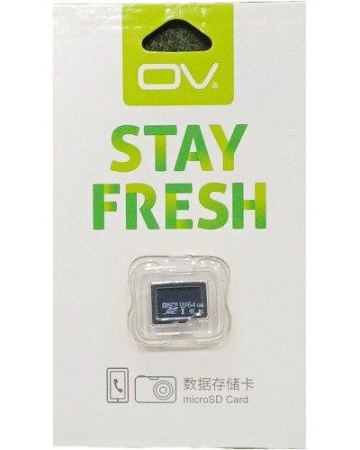 Yaddaş kartı OV Stay Fresh MicroSD 64GB