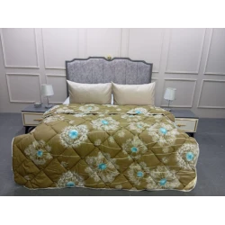 Одеяло TZE-715, 160x220 см, односпальное, зимнее, велюр, разноцветный Одеяло TZE-715, 160x220 см, односпальное, зимнее, велюр, разноцветный