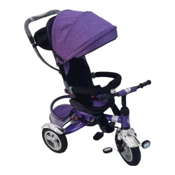 Детский трехколесный велосипед 1208 Фиолетовый