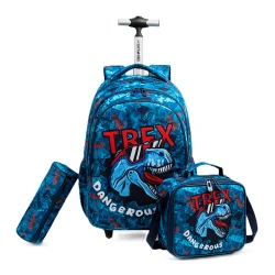 Школьный рюкзак 3-в-1 CB78TREX9 синий