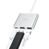 Çevirici Adapter HDMI Hoco BH14 Type-C, USB 3.0 və Type-C PD2.0 dəstəyi ilə