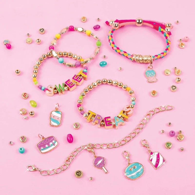 Набор для изготовления браслетов Make it Real Sweet Treats, 8+ лет Набор для изготовления браслетов Make it Real Sweet Treats, 8+ лет