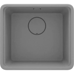 Кухонная мойка Deante Momi ZKMS10A, гранит, серый, 45x50 см Кухонная мойка Deante Momi ZKMS10A, гранит, серый, 45x50 см