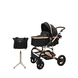 Детская коляска smr344, черная