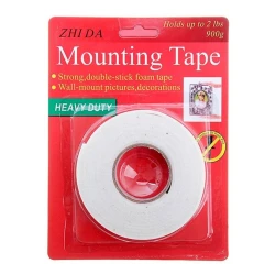 Двухсторонняя клейкая лента Mounting Tape 18 мм х 2.5 м, белый Двухсторонняя клейкая лента Mounting Tape 18 мм х 2.5 м, белый