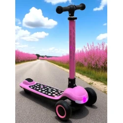 Uşaqlar üçün samokat M6773, çəhrayı