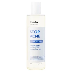 Гель для душа Likato Professional Stop Acne от акне и чёрных точек 250 мл